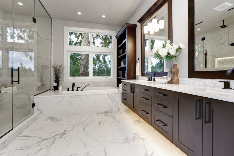 Spacious Master Bathroom Remodel